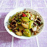 Zucchini Stir-fried Pork Slices with Shiitake Mushrooms#Fresh Taste Get Cute Baby#Recipe Illustration 13