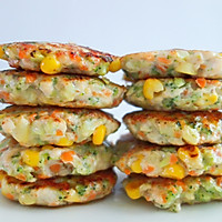 Seasonal Vegetable Chicken Pancake Recipe Illustration 17