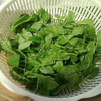 Stir-mixed Pea Tips - Attached is an illustration of how to make all-purpose cold vegetable juice 1