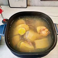 Winter hot pot ~ Illustration of how to make duck soup and cabbage pot 2