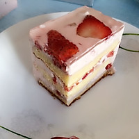 Strawberry mousse cake ~ simple ~ tastes the same as the cake shop Illustration of how to do it 19