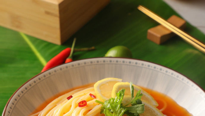 Summer Thai Hot and Sour Cold Noodles