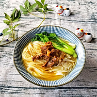 # exquisite人食# Beef brisket noodles recipe illustration 7