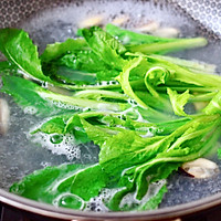 #中宇ClassicTraditional Flavor#Souped Bean Skin Mussels Illustration of how to make Chinese cabbage 12