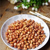 Healthy snacks: fried peanuts illustration 8