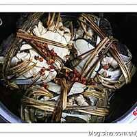 Huadiao steamed drunken crab recipe illustration 3