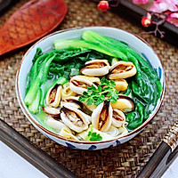 #中宇ClassicTraditional Flavor#Souped Bean Skin Mussels Illustration of how to make Chinese cabbage 16