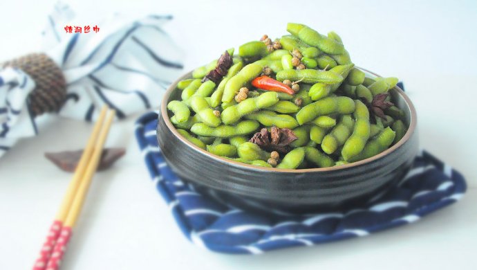 Boiled edamame