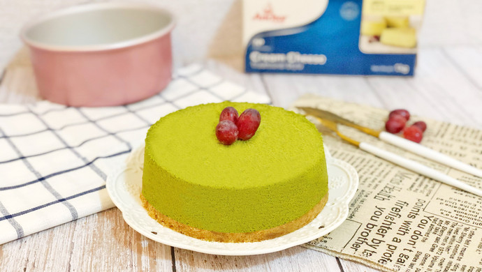 Matcha cheesecake