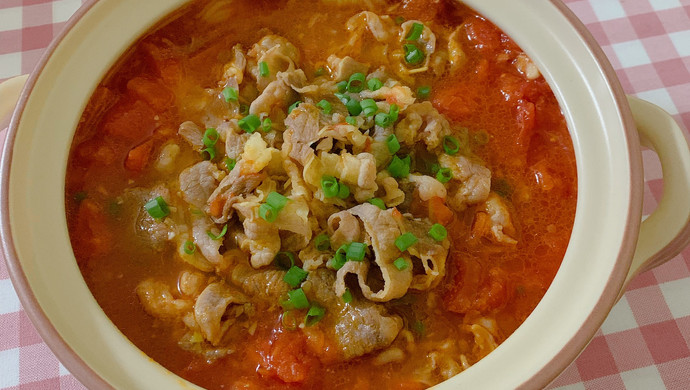 Tomato Fatty Beef Vermicelli Pot