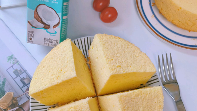 Coconut chiffon cake