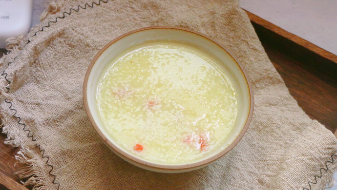 Healthy millet porridge