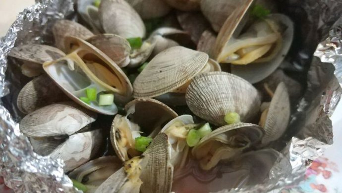 Steamed clams