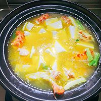 #New Year's Eve king crab has claws every year#Hot and sour crab Illustration of how to make tofu soup 10