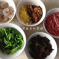 Qinhuai Snacks - Illustration of Cooking Dried Shreds 2