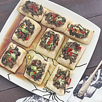 Steamed Tofu with Olive Vegetable Minced Pork-Changdi Steam Oven Recipe Illustration of how to do it 12