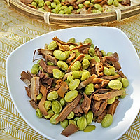 Dried bamboo shoots and green beans--Illustration of how to make spring seasonal snacks 14