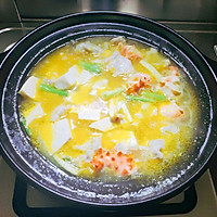 #New Year's Eve king crab has claws every year#Hot and sour crab Illustration of how to make tofu soup 12