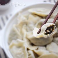 The most unmissable thing in summer is [Purslane Vegetarian Dumplings] Illustration of how to do it 8