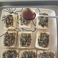 Steamed Tofu with Olive Vegetables and Minced Pork-Changdi Steam Oven Recipe Illustration of how to do it 10