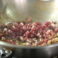 Illustration of how to make diced sweet beans and ham [spring flavor] 3 