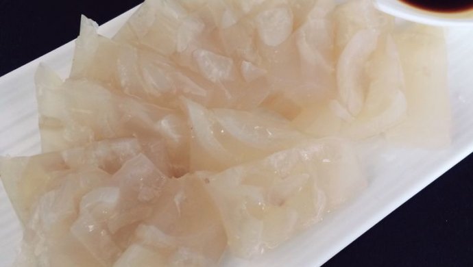 q elastic pork skin jelly