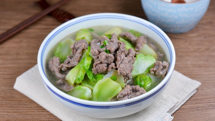 Vegetable and beef soup