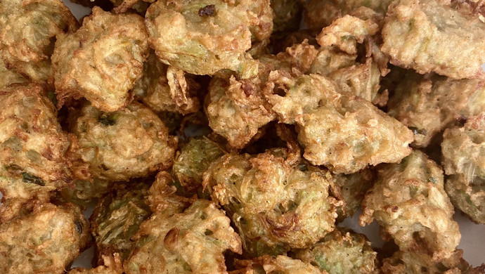 Winter season-fried radish meatballs