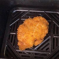 #primary and middle school students nutritious meal#Air fryer large chicken steak Illustration of how to do it 7