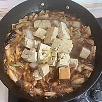 Illustration of how to make cabbage, tofu and vermicelli, the favorite dish of northerners in winter 8