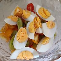 # Mid-Autumn Festival can still be spent like this#Egg Cherry Tomato Salad Illustration of how to do it 6