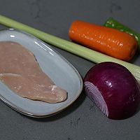 #primary and middle school students nutritious meal#A combination of meat and vegetables, nutritionally balanced Illustration of how to make fried rice with diced chicken and vegetables 1