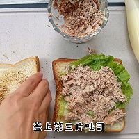 #cubilittleexpertscookingclassroom#tuna sandwich for kids Illustration of how to make a high-protein and nutritious breakfast 11