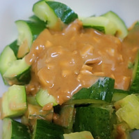 #post-holiday cleanse battle#Sesame sauce mixed with cucumbers Illustration 7