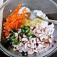 Illustration of how to make steamed egg bibimbap 1