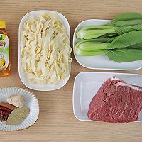 Illustration of how to make beef noodles 1