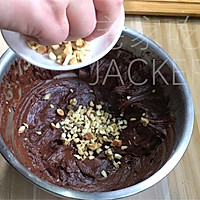 Dark chocolate brownie, dark chocolate is mellow and nutty Crispy and rich in texture. Recipe 8