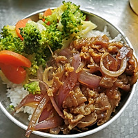 Homemade Yoshinoya beef rice | Illustration of how to make it so delicious that it licks the plate 8