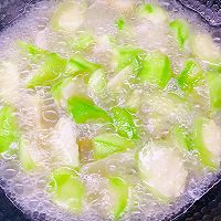 # Mid-Autumn Festival can still be spent like this# loofah beef ball soup Illustration of how to do it 17