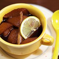 Winter beauty treat - Illustration of how to cook pears stewed in red wine 5