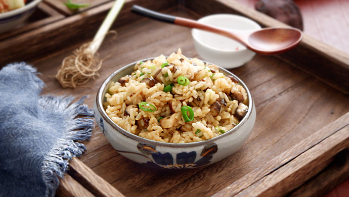 Mushroom fried rice