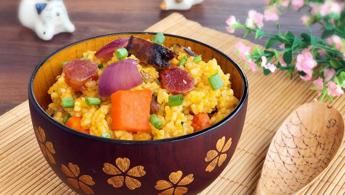 Pumpkin Cured Rice