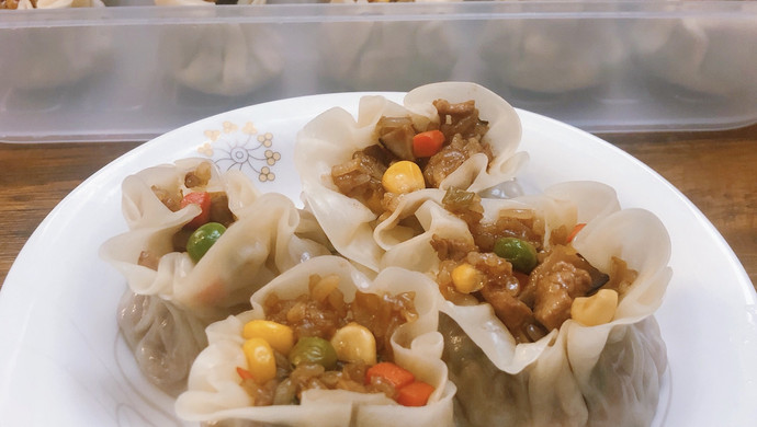 Colorful glutinous rice shaomai is the first choice for nutritious and healthy breakfast