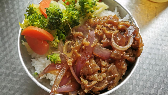 Yoshinoya beef rice