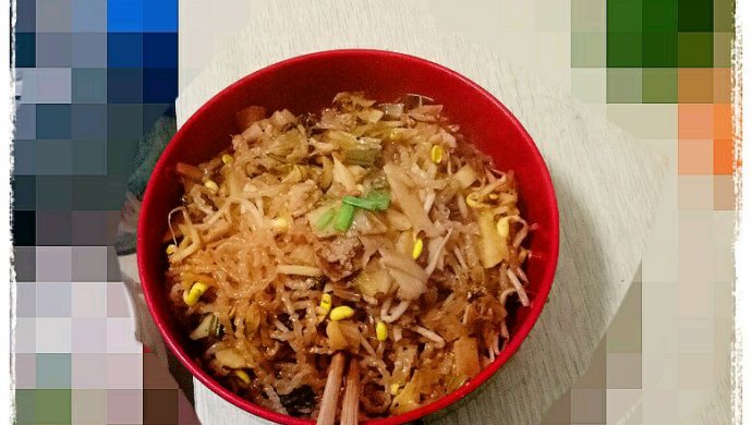 Home-style fried rice noodles