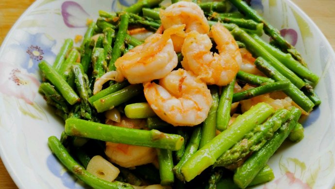 Asparagus and Shrimp