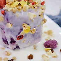 #豆fruit10thanniversaryhappybirthday#[Purple Sweet Potato Yam Yogurt Cake] | Illustration of how to strengthen the spleen and stomach 13