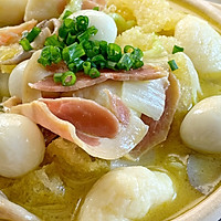 #findGrandma’s Xiangman Mid-Autumn Festival#Seasonal ham and three delicacies Illustration of how to make soup 10