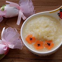 Remove fire and moisturize dryness｜Double rice white fungus porridge# Single challenge summer #How to practice illustration 8