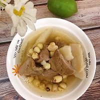 #migrant worker's healthy meal#How to make pig exhibition lotus seed soup Illustration 1